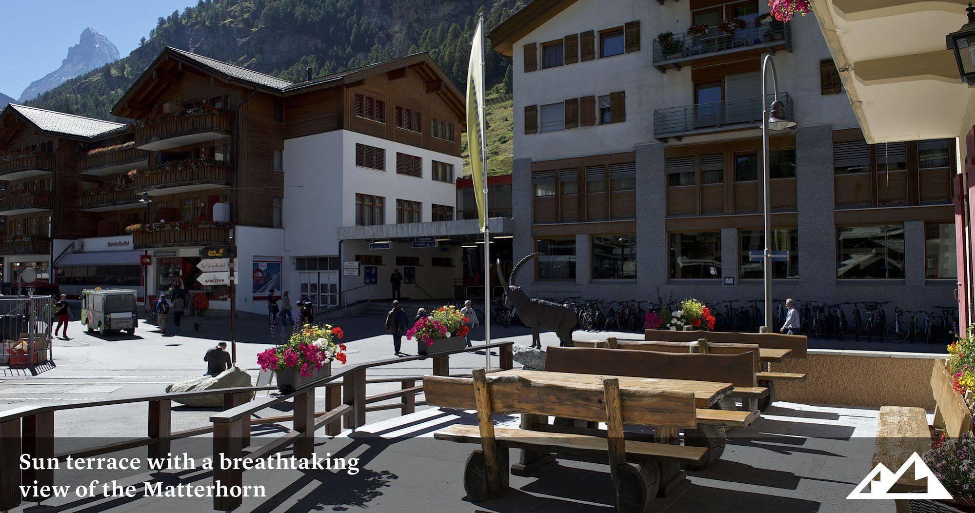 Hotel Bahnhof Zermatt Dış mekan fotoğraf